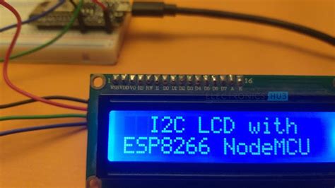 How To Interface Pcf8574 I2c Lcd With Esp8266 Nodemcu Images Images