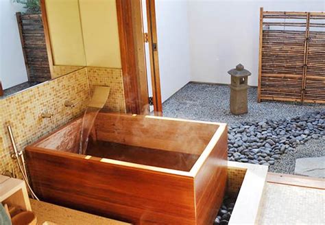 Built with a bench right inside, these beauties will transform your bathroom into a. Japanese Soaking Tubs | Japanese soaking tubs, Japanese ...