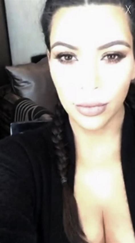 Kim Kardashian My Boobs Look Enormous Ny Daily News