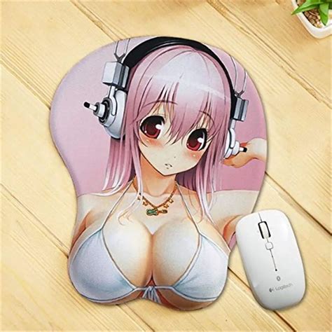 Overwatch Dva Sexy Peach Skin Silica Gel D Ergonomic Mouse Pad With