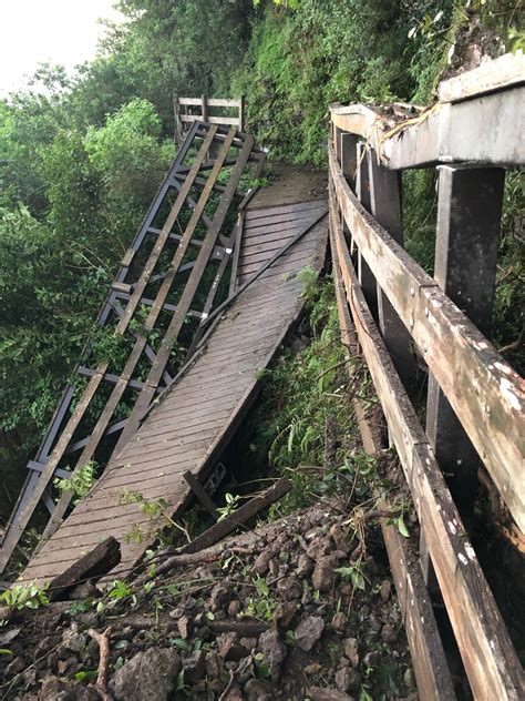Kalaupapa Trail Closed After Landslide The Molokai Dispatch