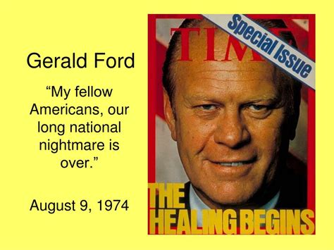 Ppt Gerald Ford Powerpoint Presentation Free Download Id4405900