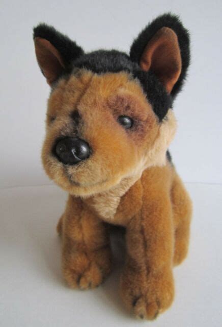 Fao Schwarz German Shepherd Plush Stuffed Dog 10 Toys R Us Missing