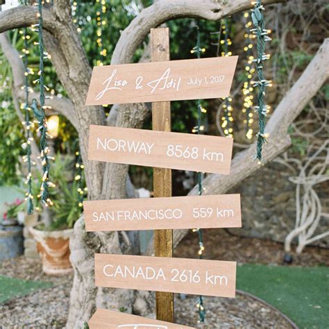 Ceremony Signs Pointing Wedding Sign Arrow Wooden Sign Rustic Wedding