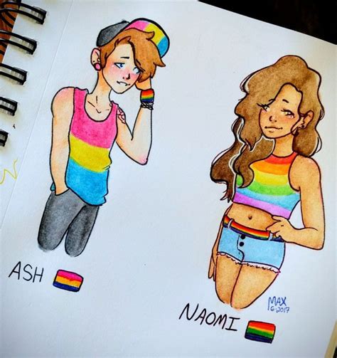 Happy Pride Month These Are Two Of My Ocs I Have Other Lgbtq
