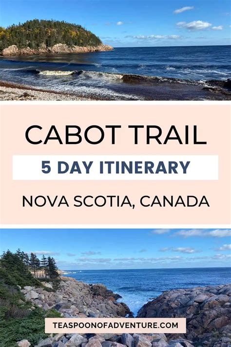 Cabot Trail Itinerary 74 Teaspoon Of Adventure
