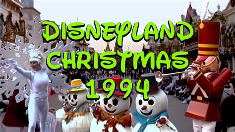 Disneyland Christmas 1994 YouTube