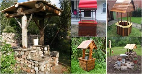 10 Easy Diy Garden Wishing Wells You Can Make Today With