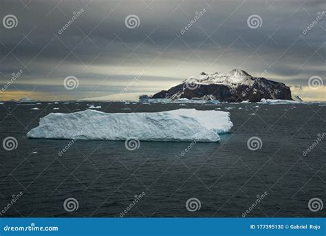 Paulet Island Antartic Landscape South Pole Stock Photo Image Of