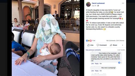 Breastfeeding Texas Mom Asked To Cover Up Does Just That And