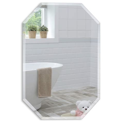 Neue Design Mood Octagonal Bathroom Mirror Wall Mounted Frameless