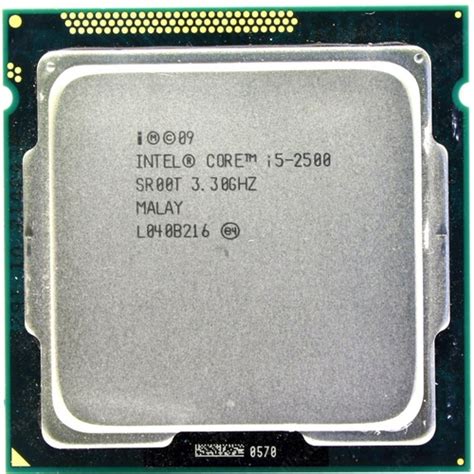 Процессор Intel Core I5 2500 Processor — купить цена и характеристики