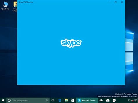 The voip videocalling program par excellence. Download e screenshot di Skype per Windows 10 in italiano