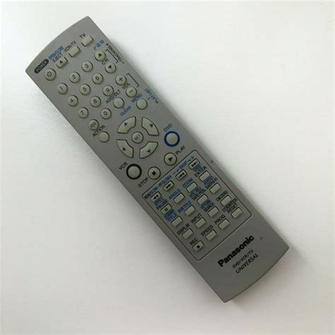 Panasonic Dvd Vcr Tv Universal Remote Ebay