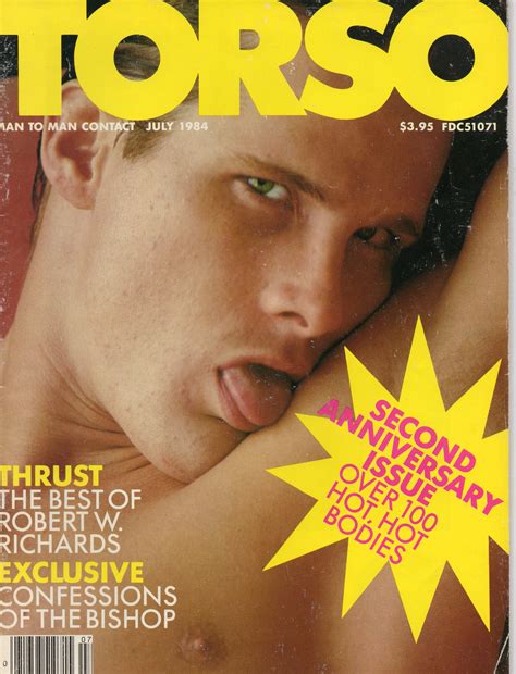 Torso Magazine July Gay Male Digest Magazine Gayvm Com