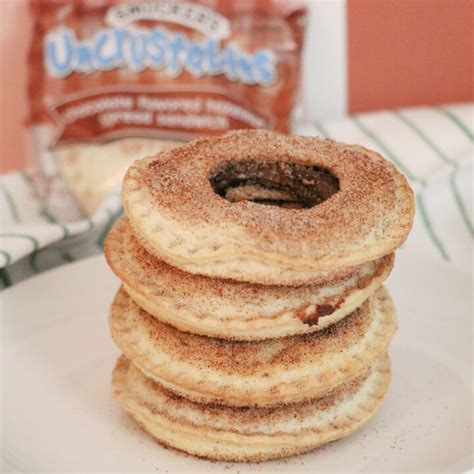 Air Fryer Cinnamon Sugar Nutella Uncrustable Donuts The Denver Housewife