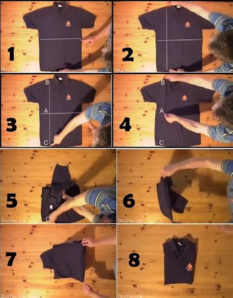 How To Fold A T Shirt In Less Than Two Seconds Alldaychic T Shirt