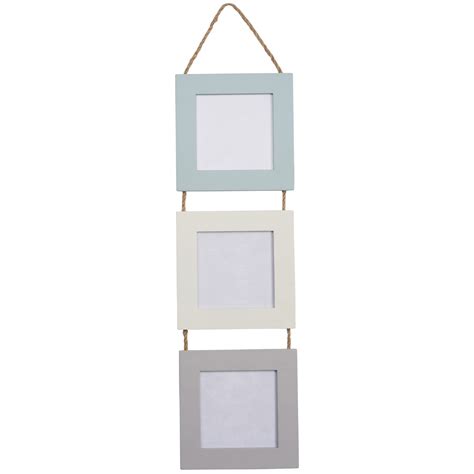 Triple Hanging Picture Frame 3 Colours