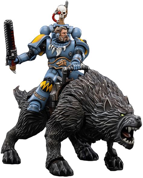 Space Wolves Thunderwolf Cavalry Frode 118 Scale Warhammer 40k Joy Toy