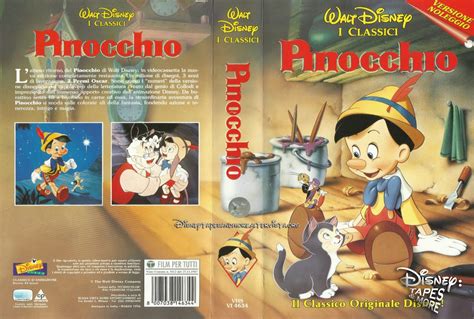 Pinocchio Vhs Noleggio Marzo 1996 Disney Tapes And More Vhs Dvd