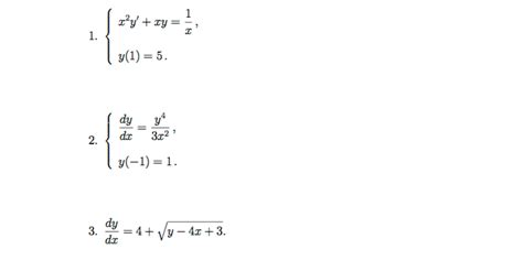 Solved In Problems 1 6 Solve The Differential Equation Or