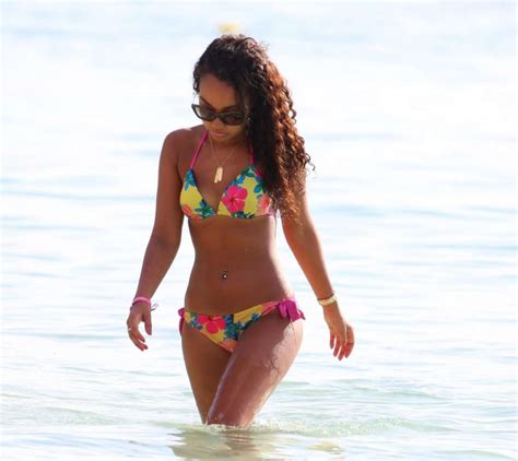 leigh anne pinnock in floral bikini 38 gotceleb