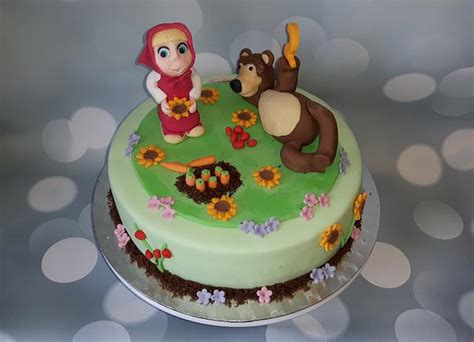 Masha And The Bear Cake Decorated Cake By Cakesdecor