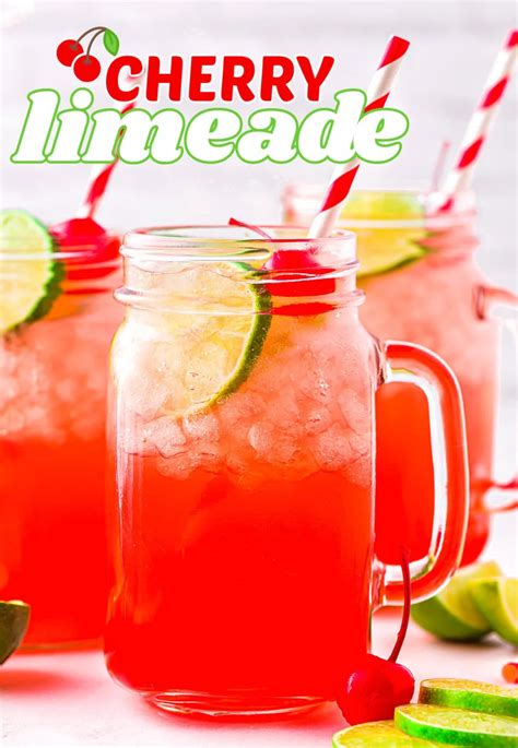 Refreshing Cherry Limeade Is The Perfect Way To Quench Your Thirst This