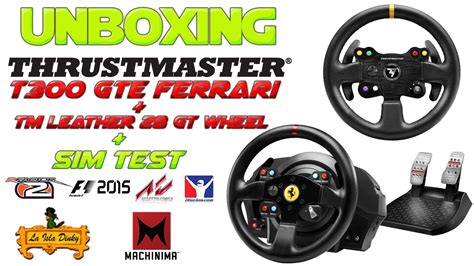 Thrustmaster t300 ferrari gte wheel reviews have an average score of 9.6/10. Unboxing - T300 GTE Ferrari Racing Wheel + TM Leather 28 GT Wheel + Sims Test - 4K - PC,PS3,PS4 ...