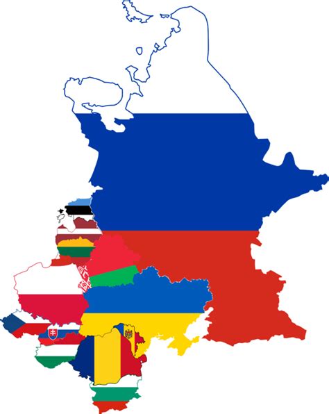 Flag Maps Of Eastern Europe Official And Alternate Names