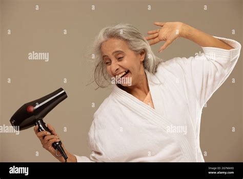 Hair Drying A Hair Dryer Hi Res Stock Photography And Images Alamy