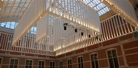 Amsterdam Netherlands Atrium Ceiling Of The Rijks Museum Rijksmuseum
