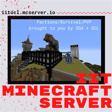 For example, if your friend is over at your house and connected to your wifi, you can create a lan world to join. Join the IIT Minecraft Server