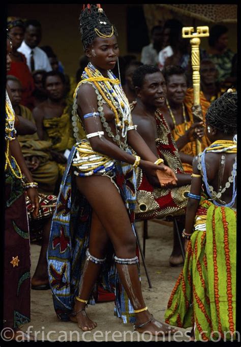 Krobo Girl At Dipo Initation Ceremony Ghana African Women African Beauty Africa