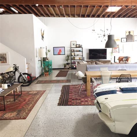 Cohabitating With Cars An Awesome La Garage And Living Space