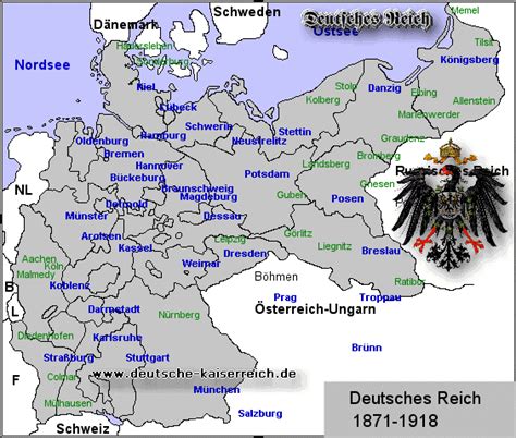 Deutschland deutsches reich holland schweiz österreich karte map chiquet. Städte im Deutschen Kaiserreich | deutsche-schutzgebiete.de