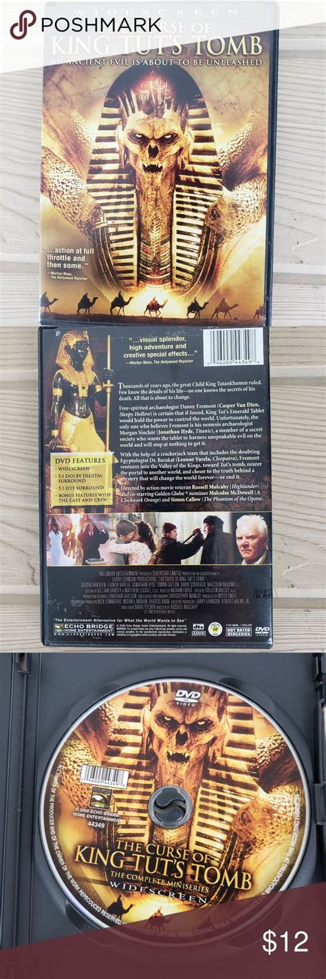 The Curse Of King Tuts Tomb Widescreen Dvd King Tut Tomb King Tut Tomb