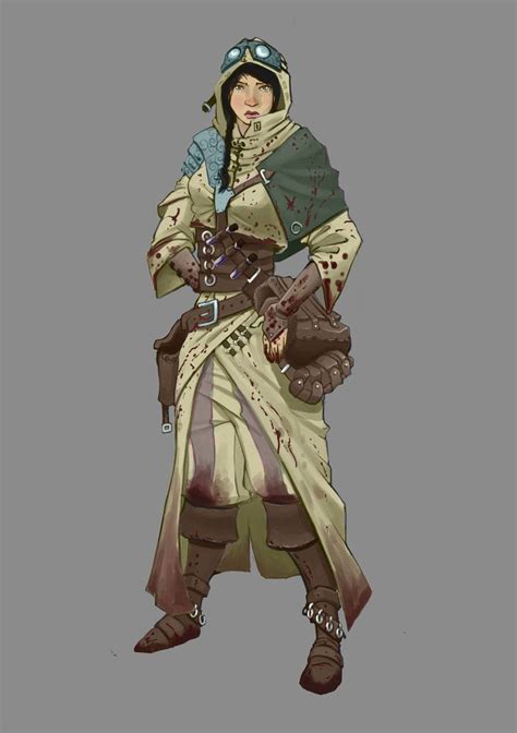 Medic By Rhosk On Deviantart Rpg Character Fantasy Character Design