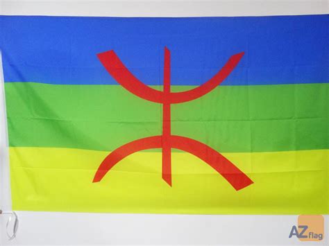 The anavad wanted a new flag to represent the kabyle nation and so on 19 november 2012. Drapeau Kabylie 150x90cm fourreau pour hampe - Achat/Vente ...