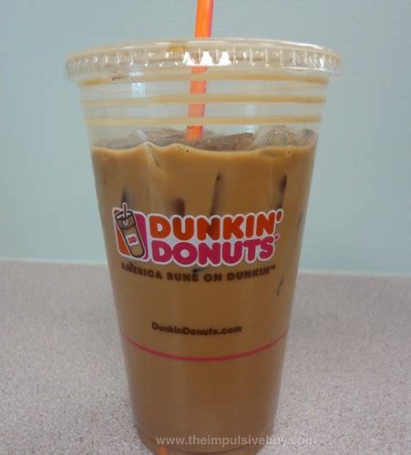 * the % daily value (dv) tells you how much a nutrient in a serving of food contributes to a daily diet. REVIEW: Dunkin' Donuts Jamoca Almond Fudge Iced Coffee ...