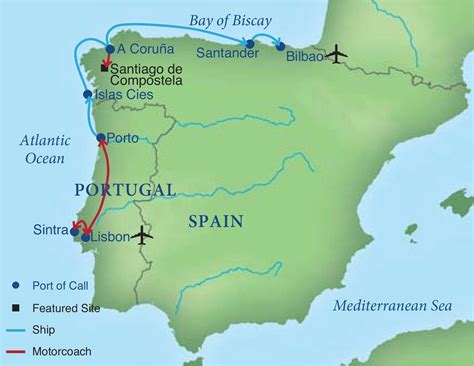 Paradors Northern Spain Map Secretmuseum