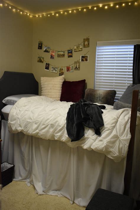 Diy No Sew Lofted Bed Skirt Dorm Room Love Dorm Bed Skirts Dorm
