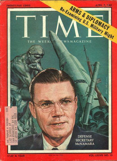 Time April 7 1961 Time Magazine Life Magazine Covers Magazine Cover