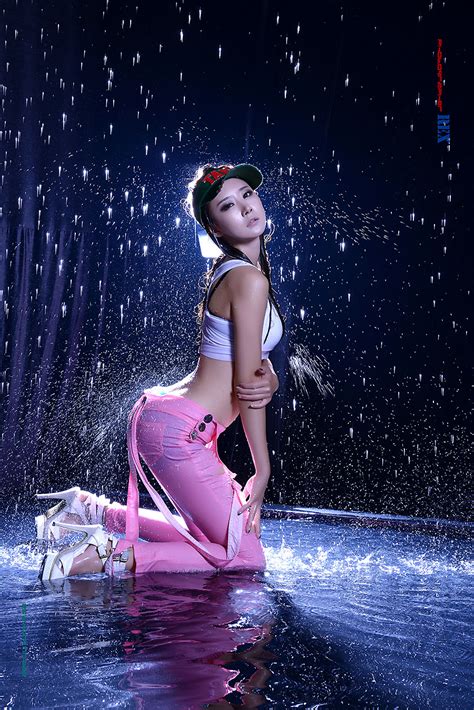 Randomdragon Sexy Park Hyun Sun Crazy Water Shoot