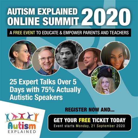 2020 Autism Explained Online Summit Free Ticket Neurodivergent Rebel