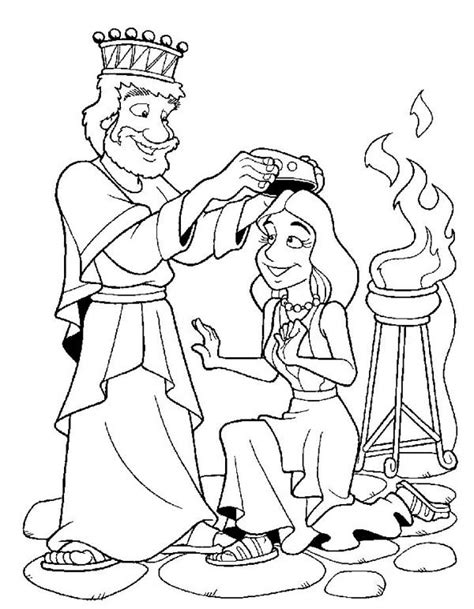 600x622 beautiful jewish queen esther coloring page the story lesson 1200x1600 classy design queen esther coloring pages unique and mordecai Esther Become King Ahasuerus Queen Coloring Page - NetArt