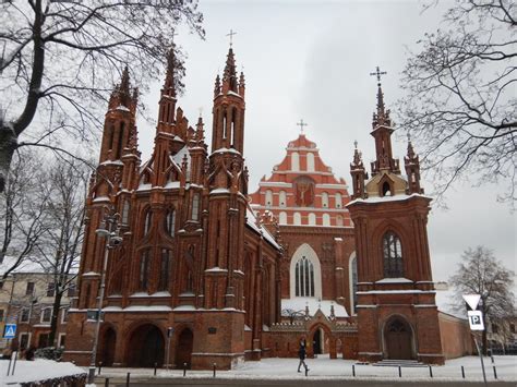 St Annes Church Vilnius Vilnius Lithuania Travellerspoint Travel