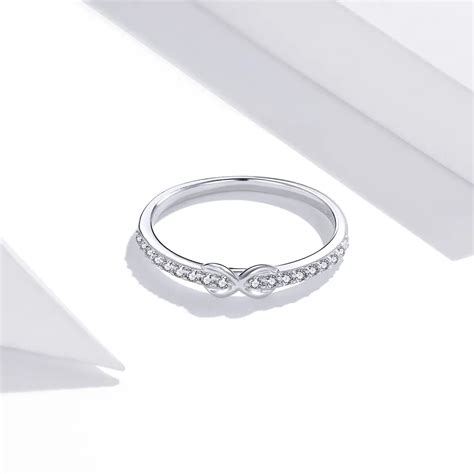 Pandora Style Silver Promises For Her Ring Scr691