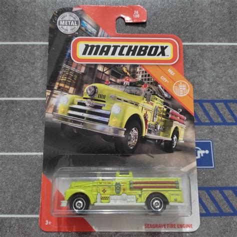 Matchbox Seagrave Fire Engine Shopee Malaysia