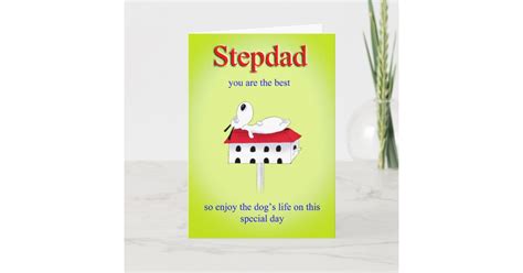 Stepdad Fathers Day Card